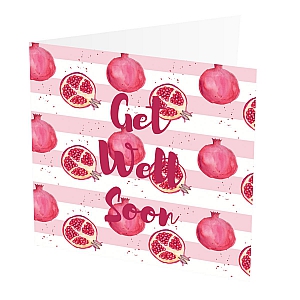 view Get Well Soon Card Pomegranate details