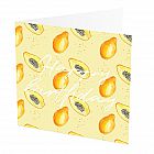 Happy Birthday Card Papaya -  Happy Birthday Card with Papaya design -   Yellow and White -   Blank inside -   6”x6” -   100% recycled card -   Brown envelope included -   Hand painted design -   Made in Great Britain - 